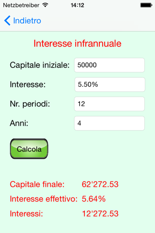 FinCalc screenshot 3