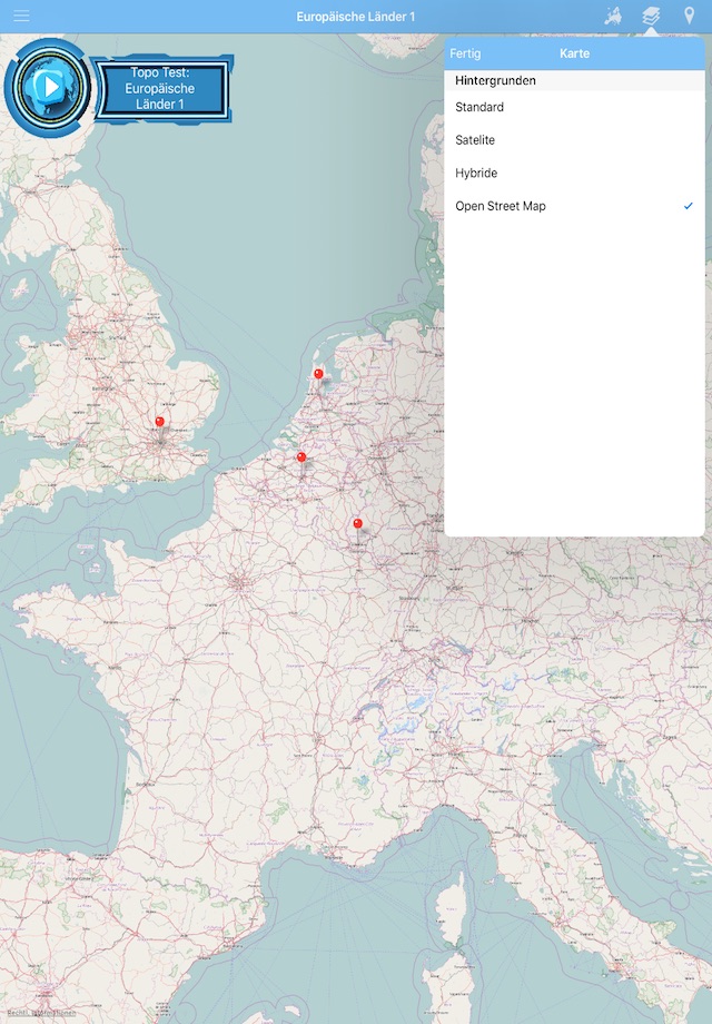 Topo Test Europe, topography screenshot 4