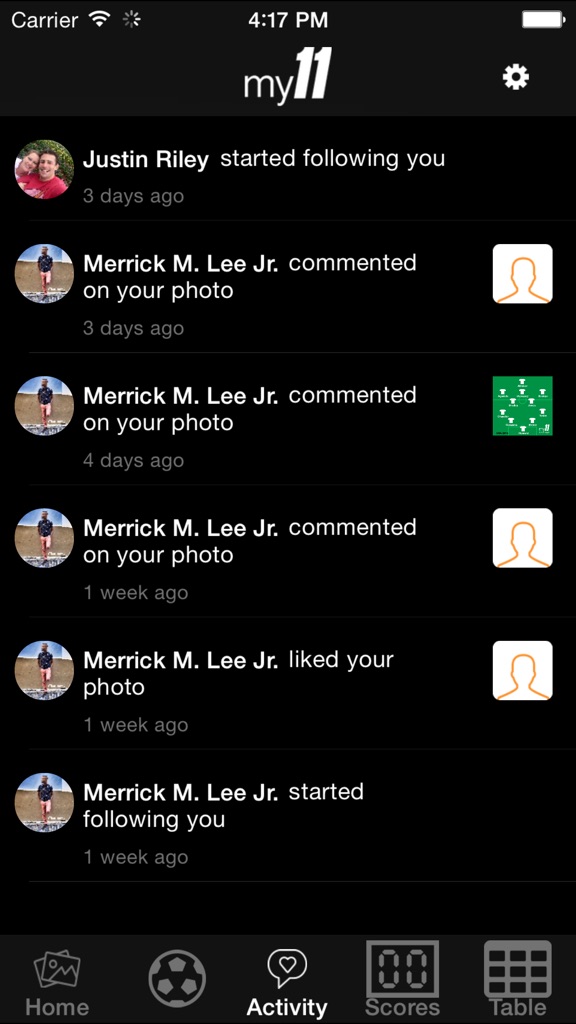 【图】my11 – Soccer/Football Lineup Formations, Scores & Results(截图2)