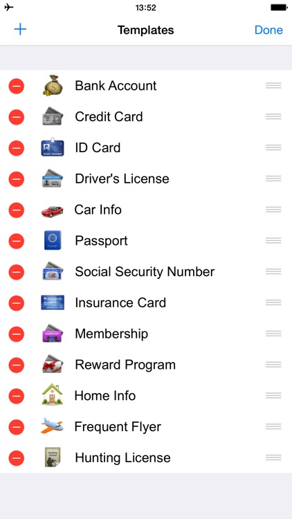 Password Manager - Secure Digital Wallet Vault &1 Protect Passcode Box Safe