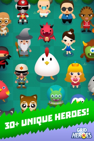 Grid Heroes Free screenshot 4