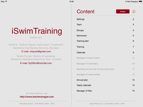 iSwimTraining screenshot 2