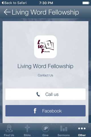 Living Word Fellowship screenshot 2