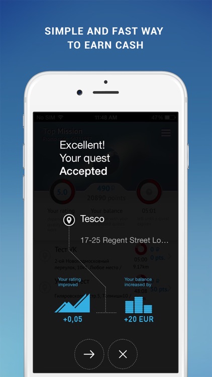 TopMission — earn money with your smartphone screenshot-3