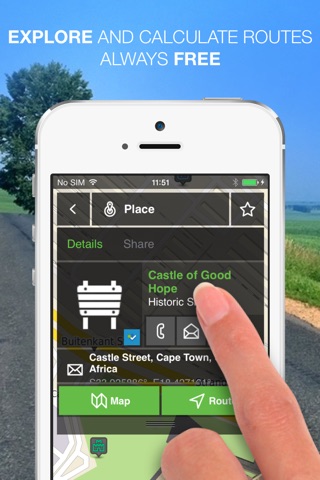 NLife South Africa - Offline GPS Navigation & Maps screenshot 3