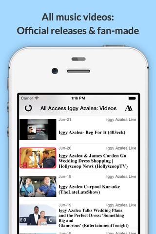 All Access: Iggy Azalea Edition - Music, Videos, Social, Photos, News & More! screenshot 2