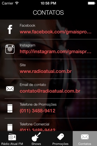 Rádio Atual FM screenshot 2