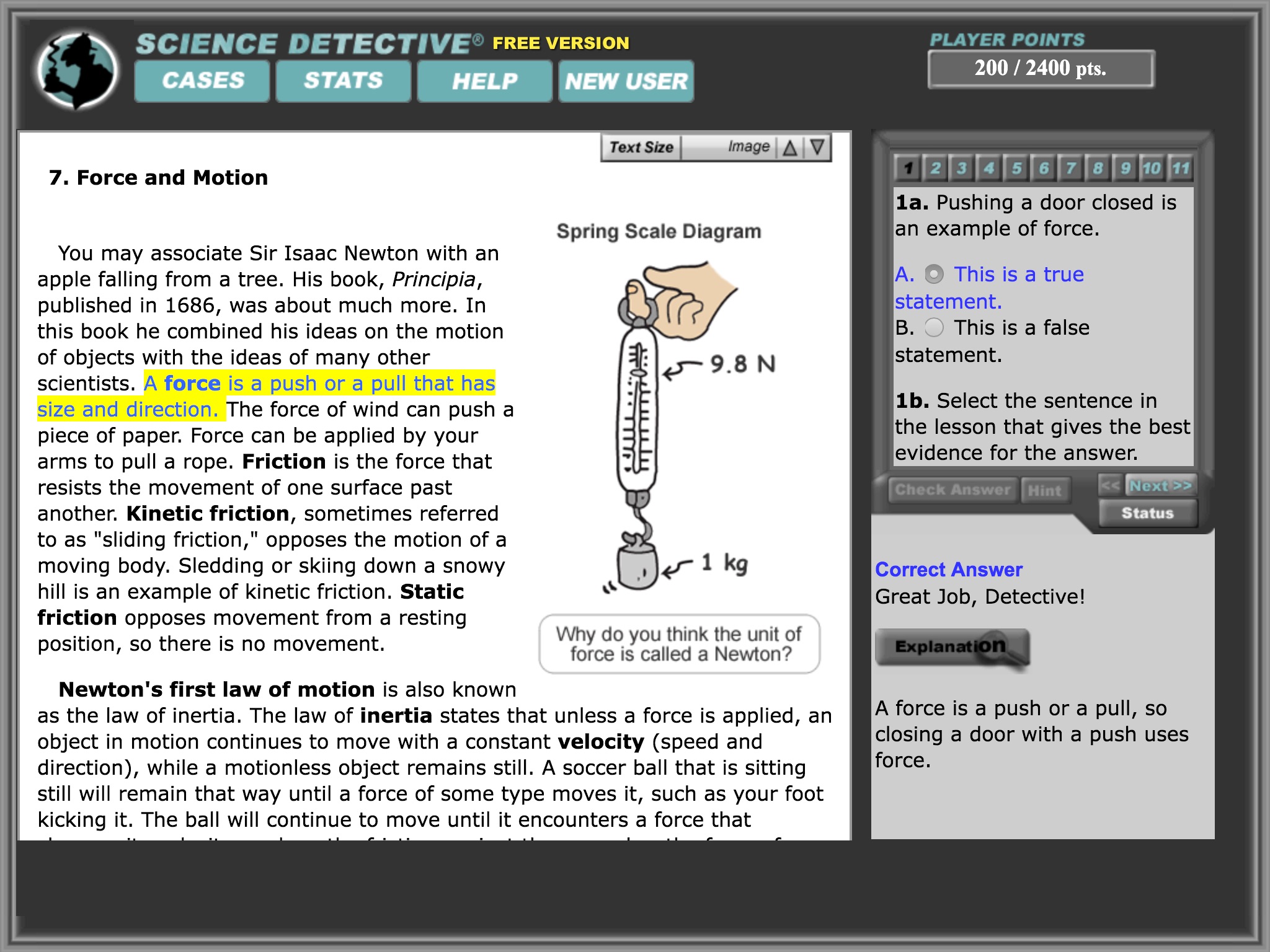 Science Detective® A1 (Free) screenshot 4