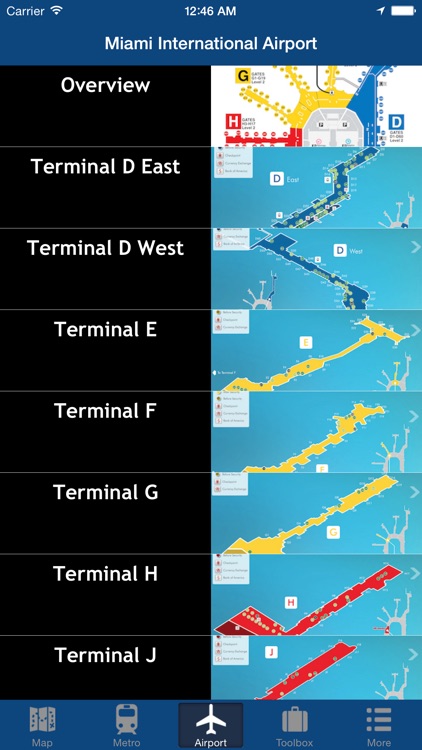 Miami Offline Map - City Metro Airport