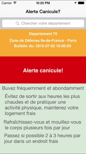 Alerte Canicule(圖1)-速報App