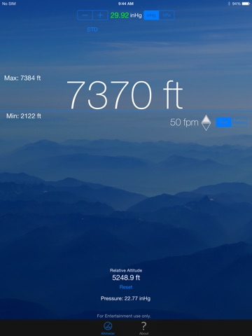 Pressure Altimeterのおすすめ画像2