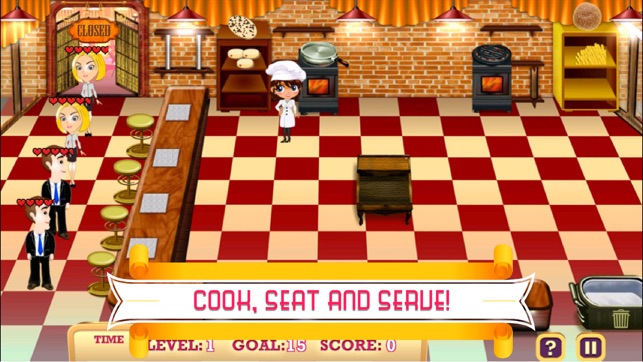 Fast Food Restaurant Cooking Rush - Full