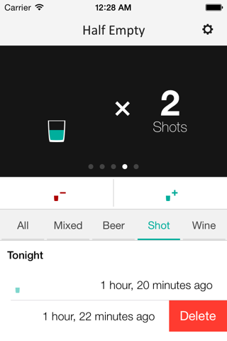 Half Empty - Drink Counter and Tracker screenshot 4