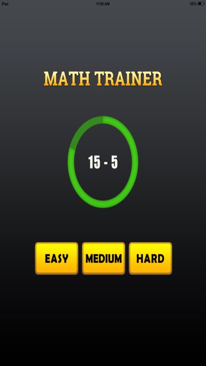 Math Trainer - Elevate Your Brain Quiz