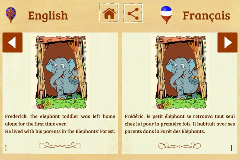 Stories in five languages screenshot 4