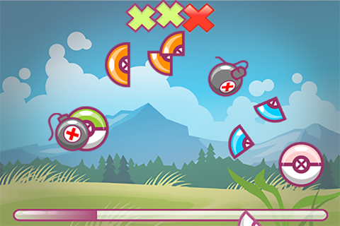 The Pukkimon Slicing Balls Adventure screenshot 3