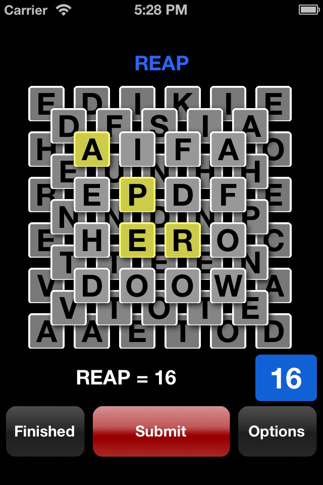 Word Pyramid - Piled Tiles screenshot 2