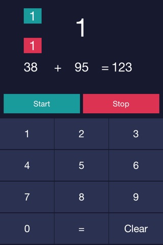 Brain training : calculation screenshot 2