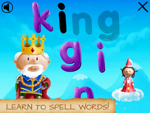 Princess Lila - Children’s Spelling & Counting Games Education