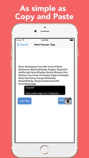 Unordinary Tags - Copy and Paste Tags for Instagram(圖4)-速報App