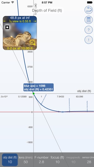 Hyperfocal - depth of field calculator with blur simulation (圖3)-速報App