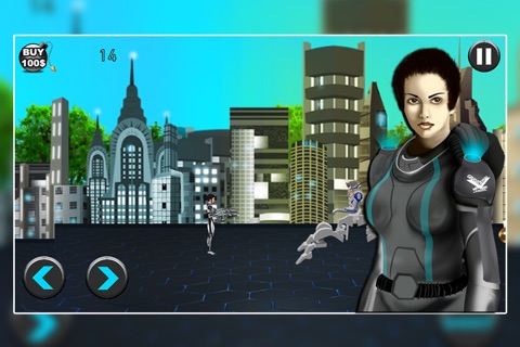 Gravity Dash Mobile Suits : The War of Species on the Forbidden Planet - Free Edition screenshot 2