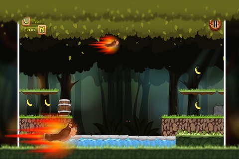 Jungle Monkey Rush : Eat Bananas screenshot 4