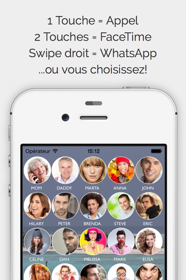 CallRight Free   -  call and text your favorite contacts with just one tap! screenshot 3