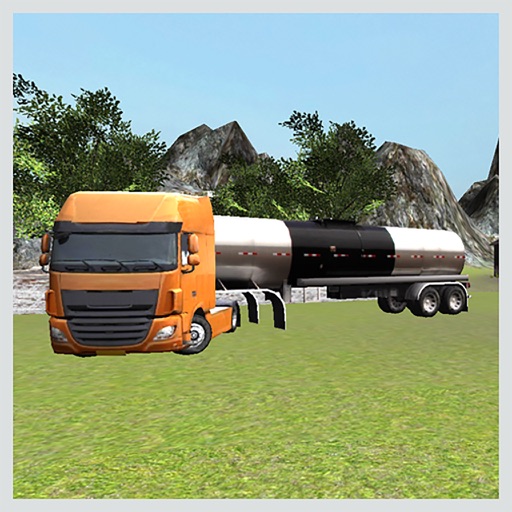 Farm Truck 3D: Milk icon