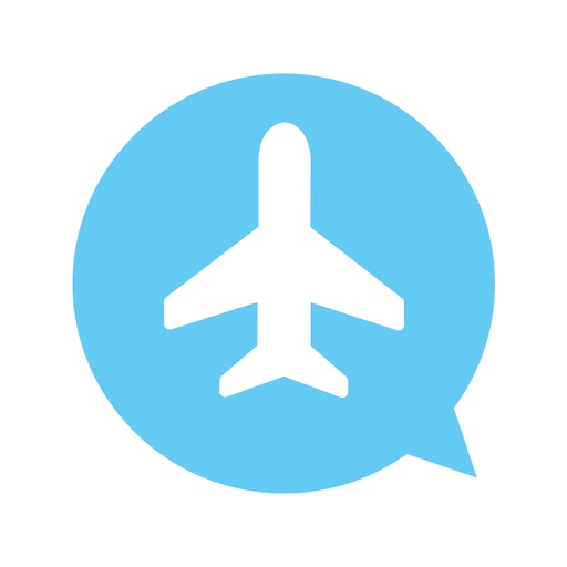 FlightChat - Chat, message on a plane anonymously without internet connection icon