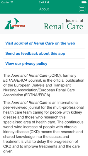 Journal of Renal Care(圖2)-速報App