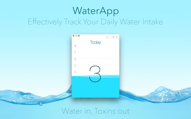 WaterApp - Water In, Toxins Out