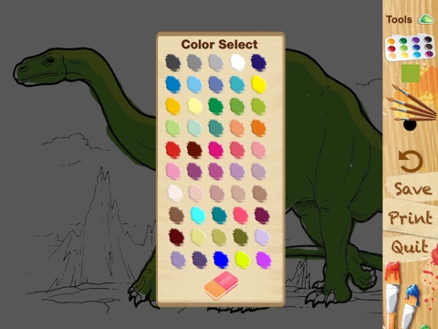 Dinocolor fun (coloring for kids) screenshot 3