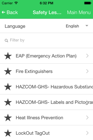EEAP Mobile Safety App screenshot 2