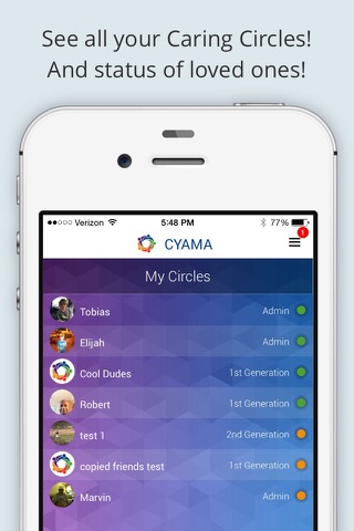 CYAMA, A Circle of Care screenshot 2