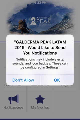 GALDERMA PEAK LATAM 2016 screenshot 2
