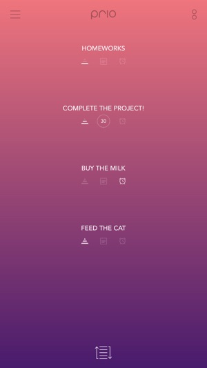 Prio - Task List & Reminder Screenshot