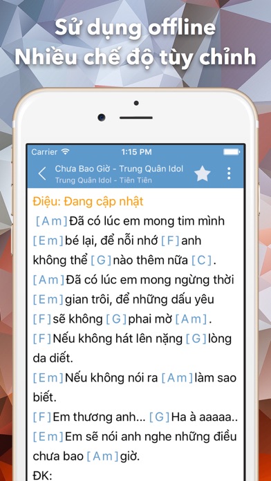 How to cancel & delete Hop Am Chuan - Guitar Tabs from iphone & ipad 2