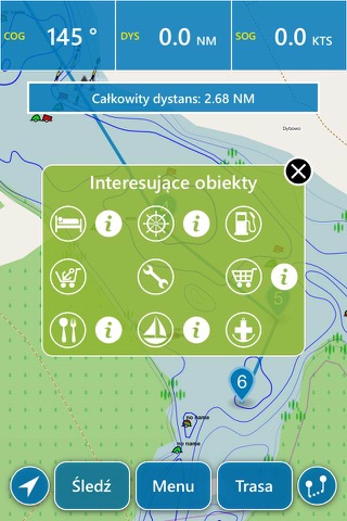 NaviApp Mazury -  żeglarska nawigacja po mazurskich jeziorach screenshot 3