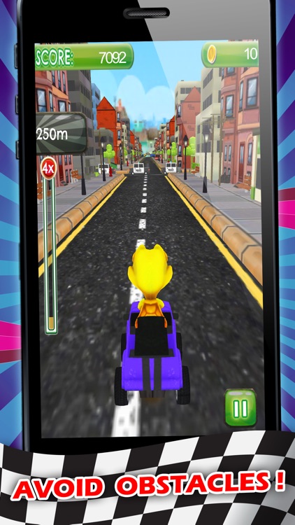 Turtle Shell Go Kart Drift - FREE - Insane 3D Turbo Fun Indy Racing Game