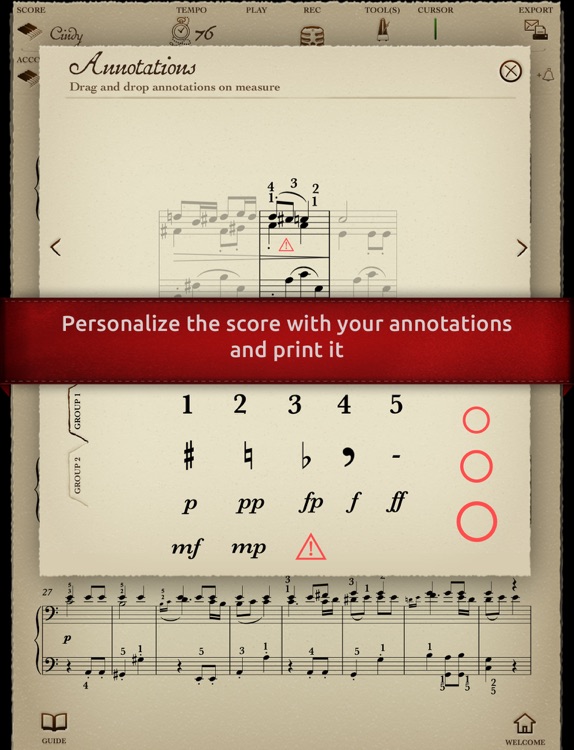 Play Beethoven – « Moonlight Sonata » (interactive piano sheet music)