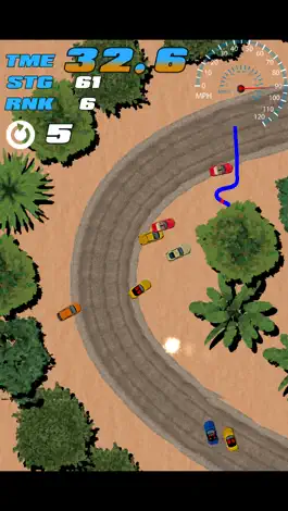 Game screenshot Touch Rally -very simple racing game- hack