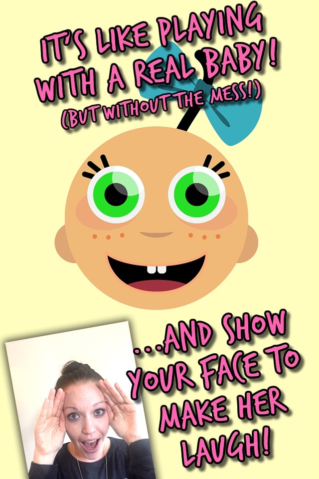 Peek-a-Boo! Play With A Virtual Baby Who Responds To You! screenshot 2