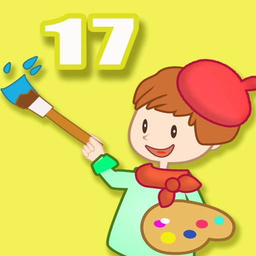 ABC Coloring Book 17 - Making the numbers colorful