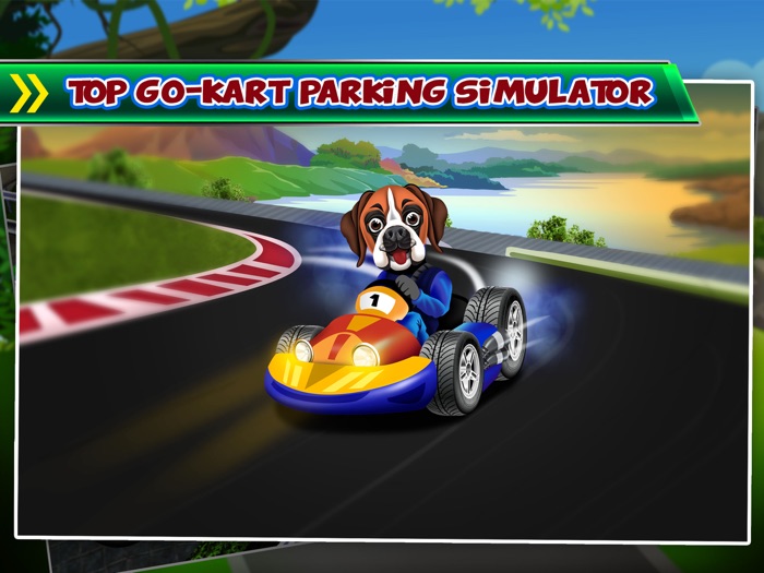 Dog Car Parking Simulator Game - 3D Real Truck Sim Driving Test Racing Fun