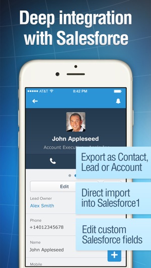 Business Card Reader Pro On The