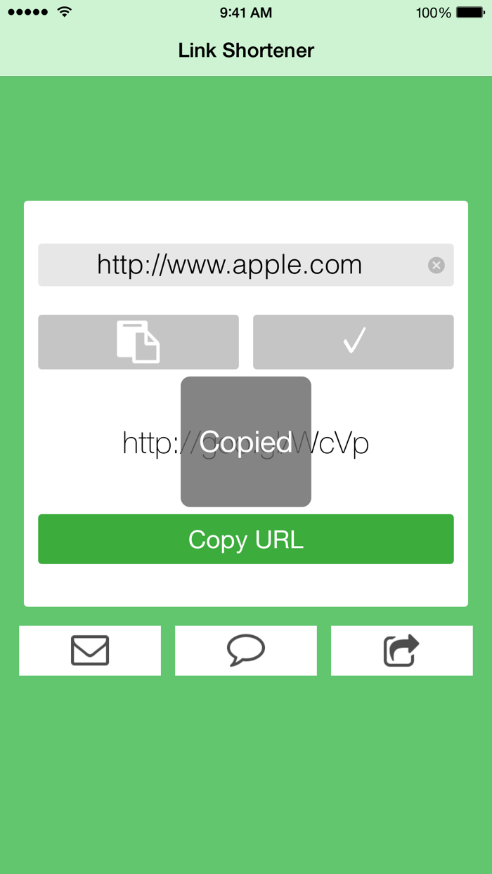 Link Shortener - Shorten URLs With goo.gl