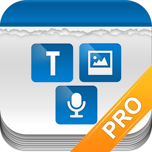 Tri Note Pro - Text, Photo, Voice in one note