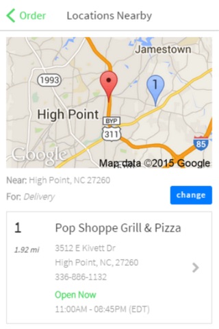 Pop Shoppe Grill & Pizza screenshot 2