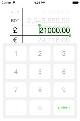 Currency Converter Lite screenshot 2